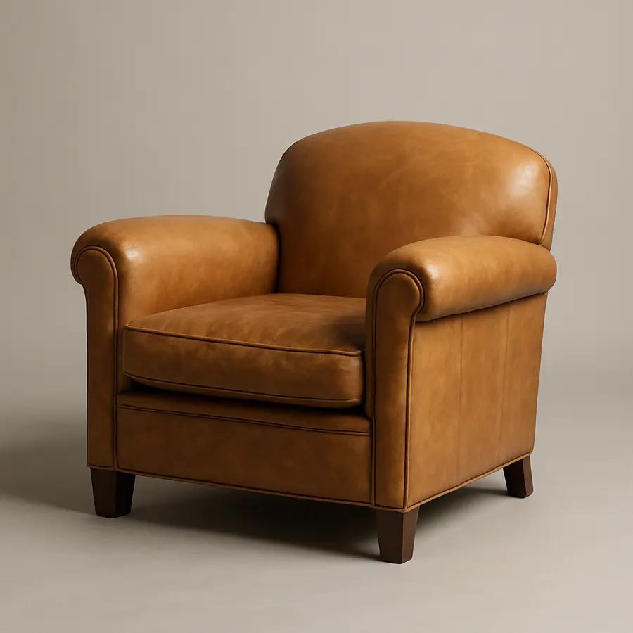 Leather Club Armchair