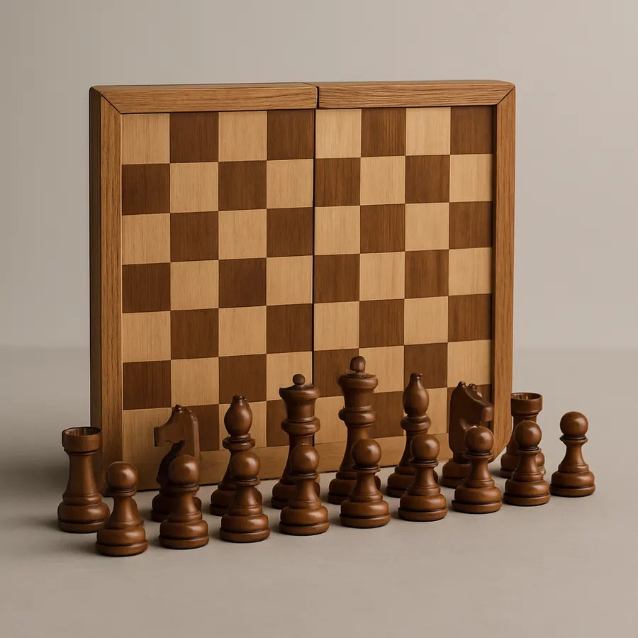 Boxed Chess Set, Weighted